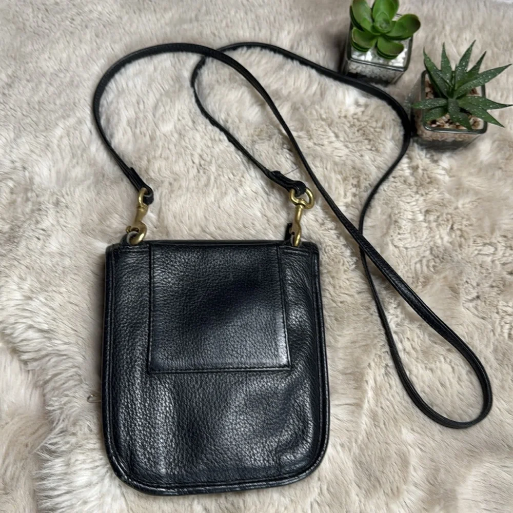 J.P. Ourse & Cie Black Multi Pocket Wallet Belt Bag Crossbody Bag Unisex